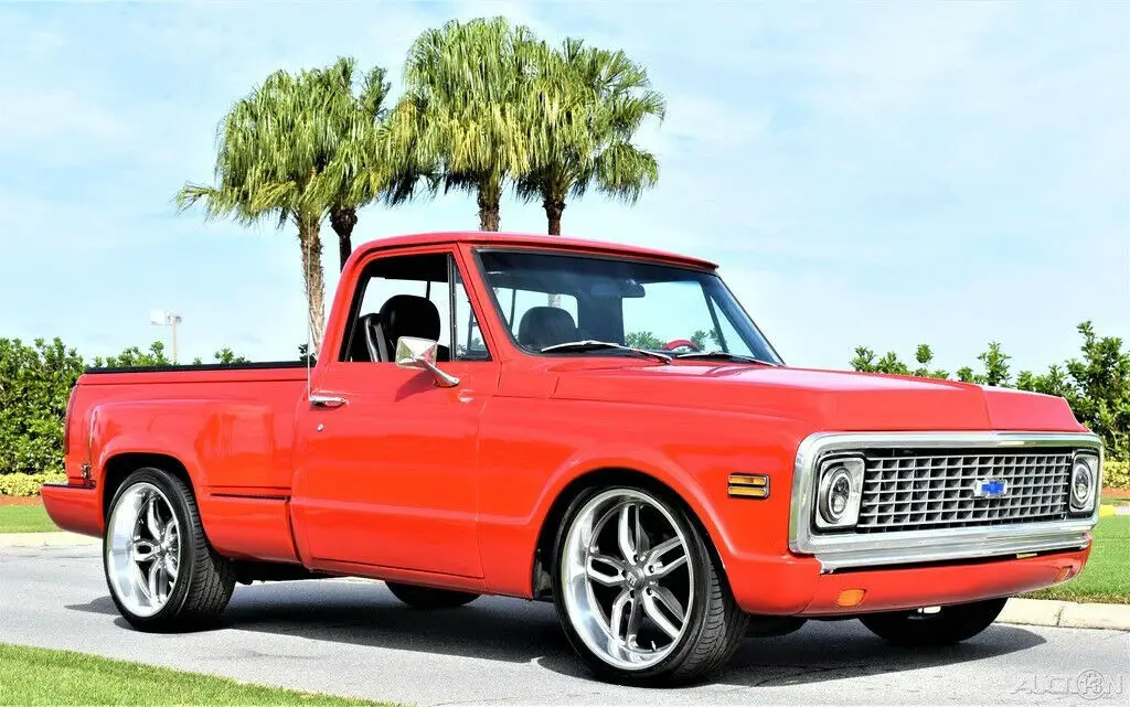 1972 Chevrolet C-10 Stepside 383 Stroker V8, Auto, Custom