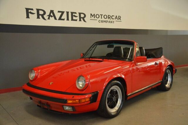 1986 Porsche 911 Carrera Cabriolet