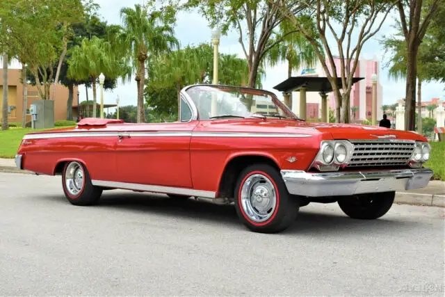 1962 Chevrolet Impala Convertible 327ci Automatic Bucket Seats