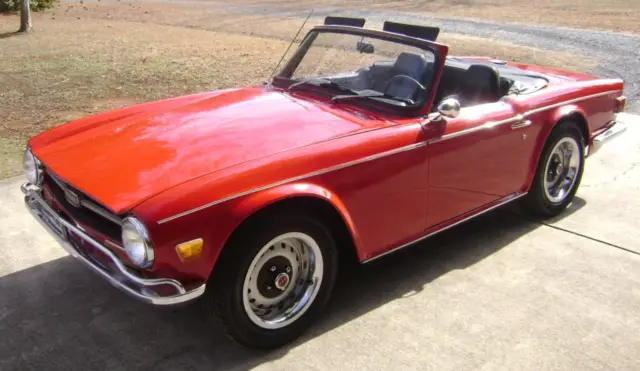 1971 Triumph TR-6 Conv