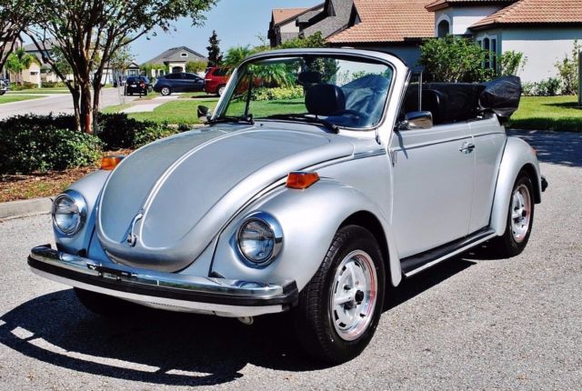 1979 Volkswagen Beetle - Classic Super Beetle Convertible Fuel Injected