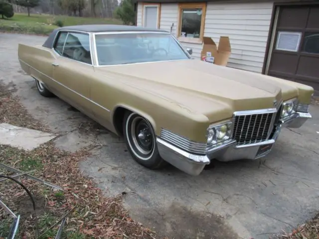 1970 Cadillac DeVille coupe deville