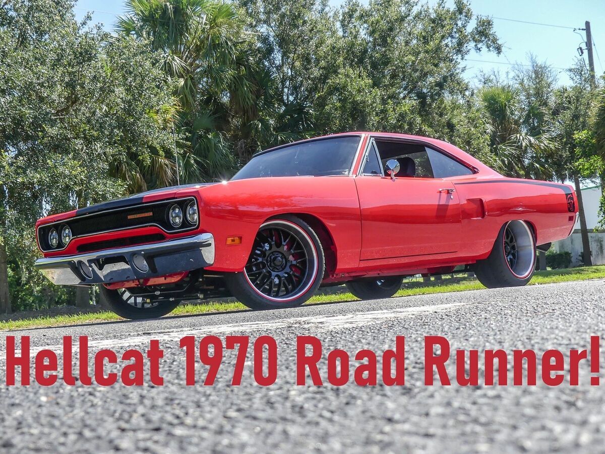 1970 Plymouth Road Runner Hellcat Powered Restomod