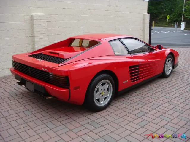 1989 Ferrari Testarossa 2 Door