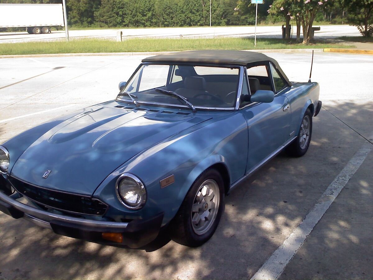 1984 Fiat 124 Spider