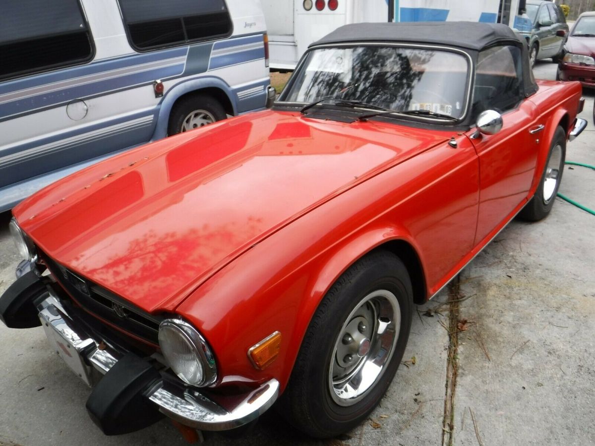 1976 Triumph TR-6 Roadster