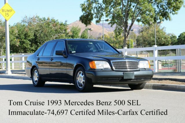 1993 Mercedes-Benz 500-Series TOM CRUISEâ€™S 500SEL-IMMACULATE-LO MILES-NO RESERVE