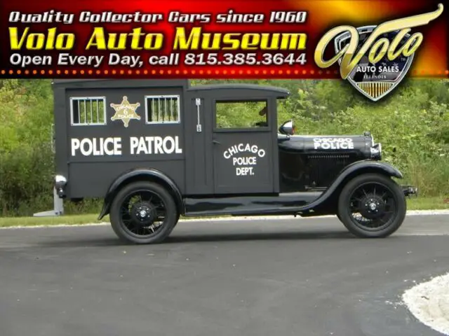 1930 Ford Model A Chicago Paddy Wagon