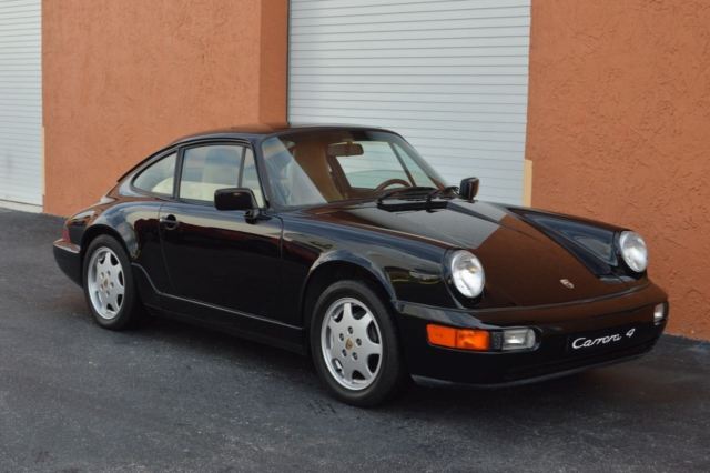 1990 Porsche 911 C4 Coupe Manual C2 Carrera 964