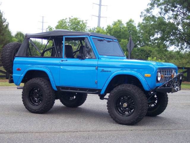 1971 Ford Bronco Grabber Blue Classic