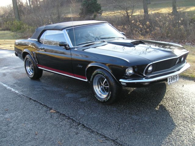 1969 Ford Mustang black