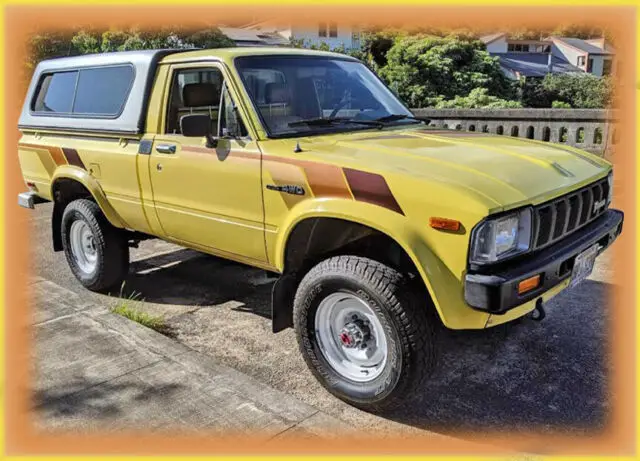 1982 Toyota 4WD, SR5, 5-SPEED, HILUX TRUCK