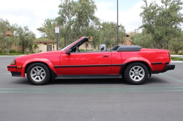 1985 Toyota Celica Red/Black GTS