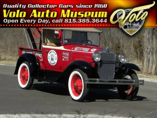 1930 Ford Model A Roadster Wrecker