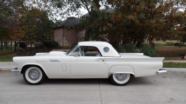 1957 Ford Thunderbird AMOS MINTER RESTO VERIFIED LOW MILES