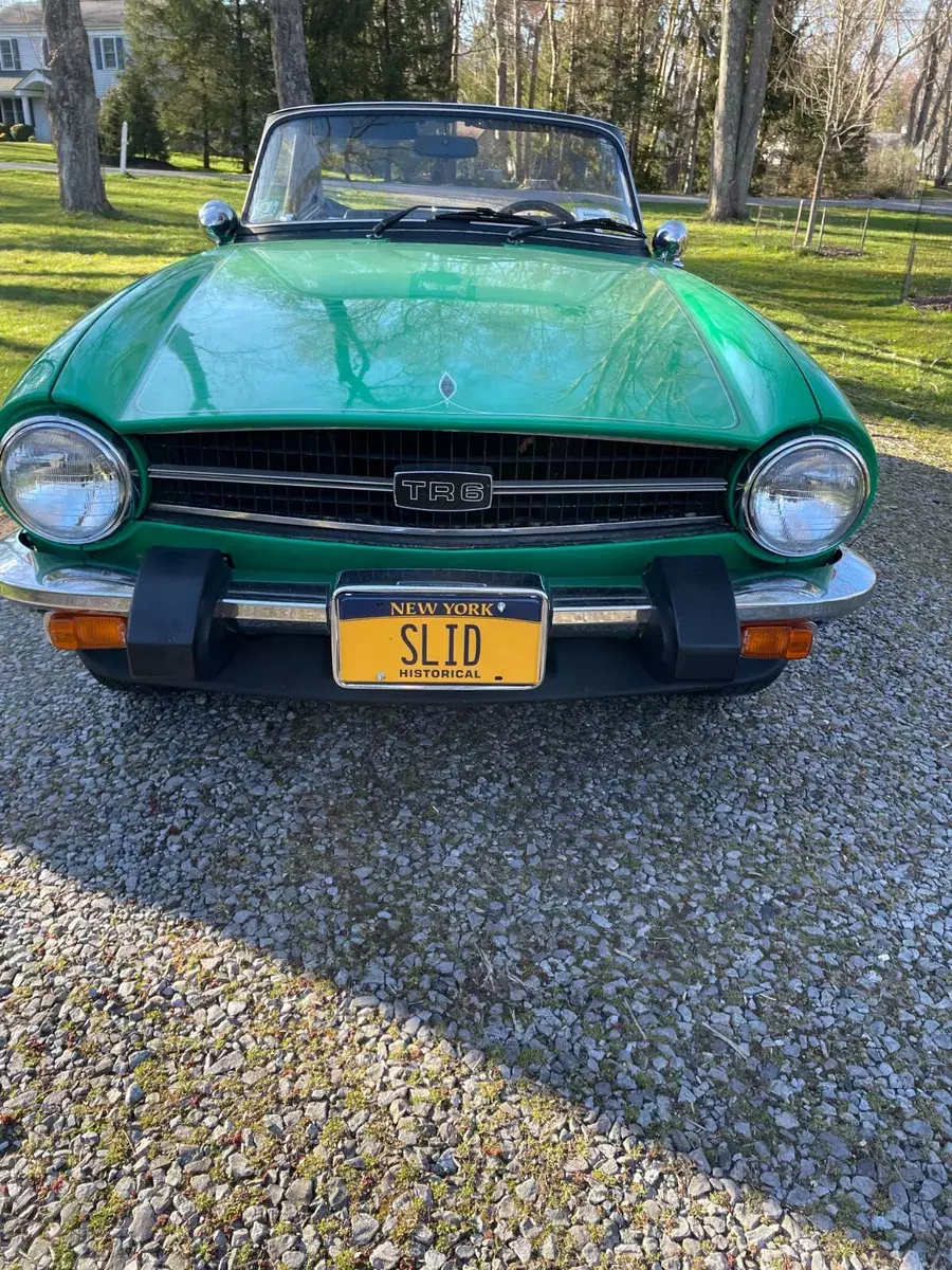 1976 Triumph tr6 Black Interior Trim