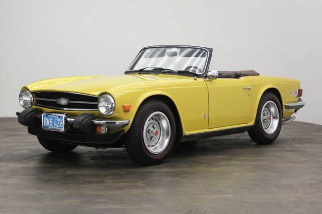 1975 Triumph TR-6 ~ Show Car Winner