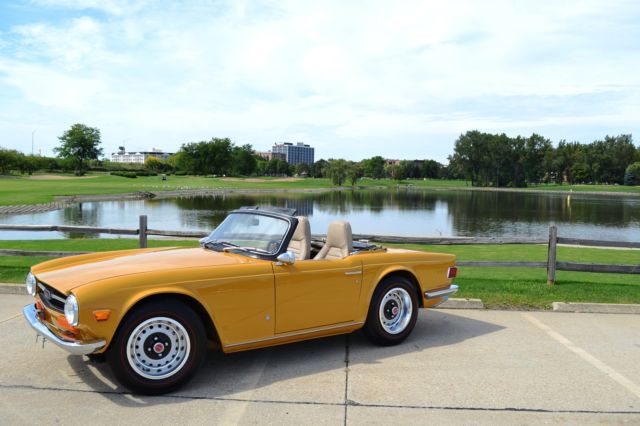 1972 Triumph TR-6 upgraded