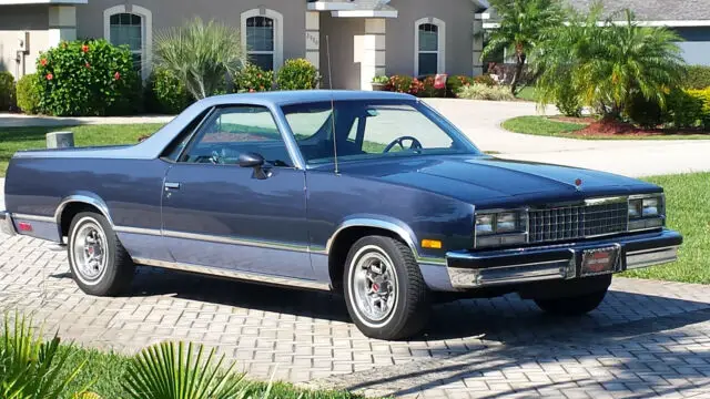 1983 Chevrolet El Camino All standard factory