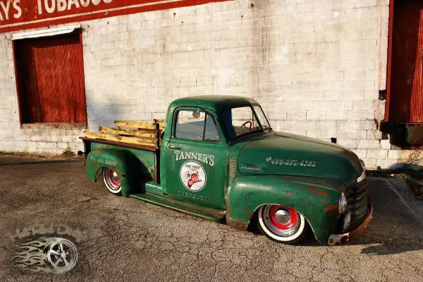 1952 Chevrolet C-10 Patina Slammed Pickup Truck