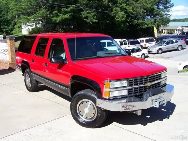 1993 Chevrolet Suburban SILVERADO 1 OWNER 4X4 7.4L FUEL INJ V8 WAGON