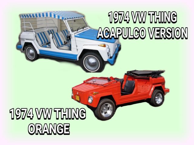1974 Volkswagen Thing ACAPULCO