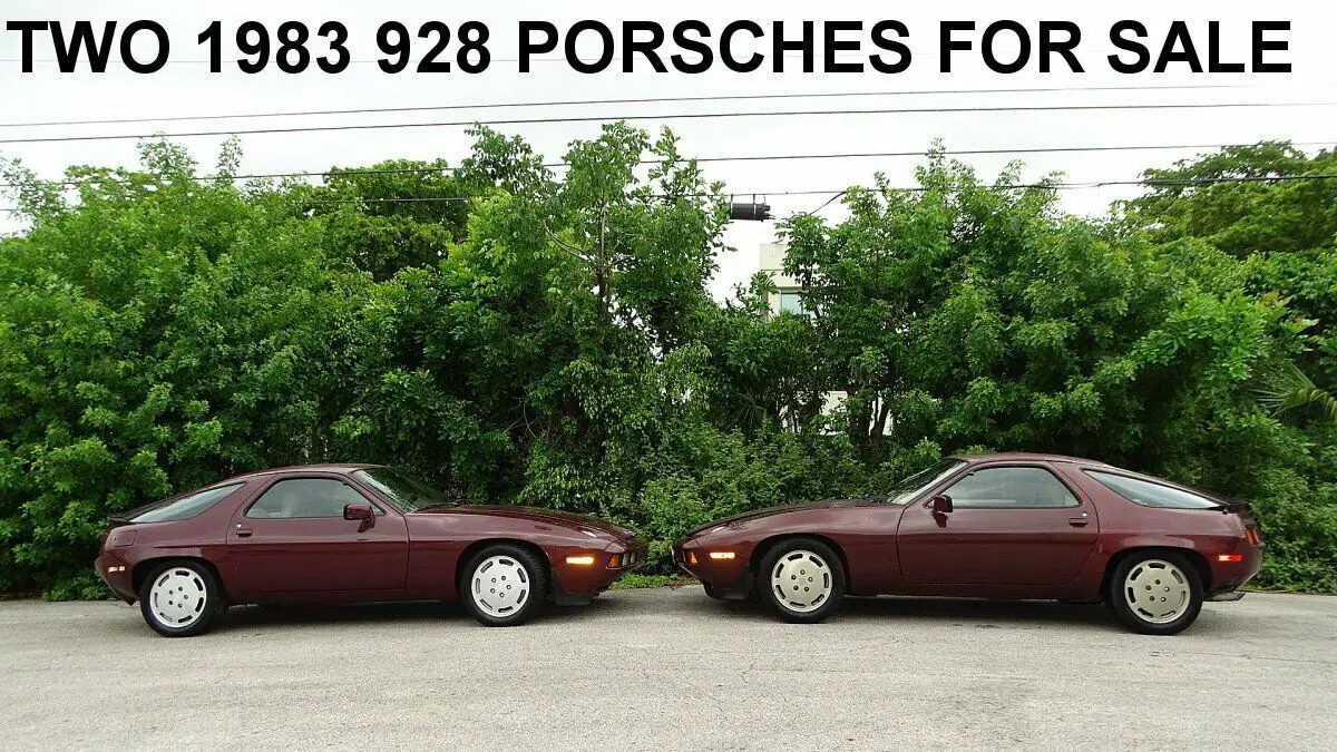 1983 Porsche 928 TWO 928 PORSCHES FOR SALE