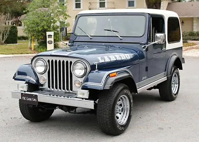 1981 Jeep CJ 7 LAREDO- ALL OPTIONS - TX/FL - 23K MILES