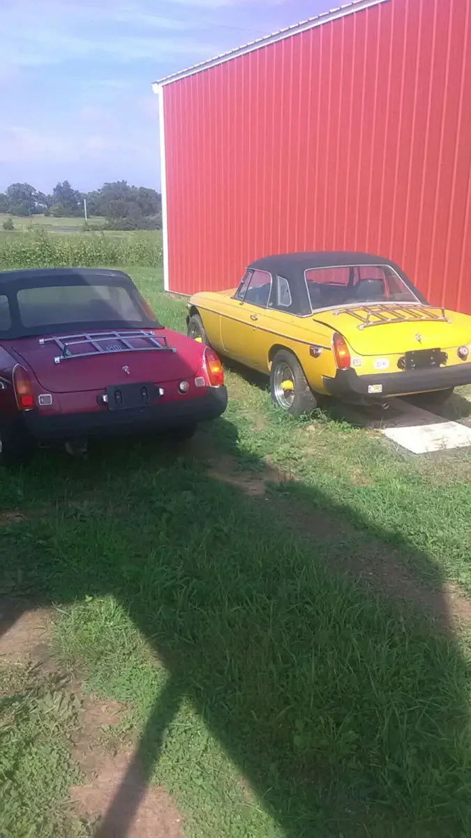 1976 MG MGB Roadsters, Hardtop