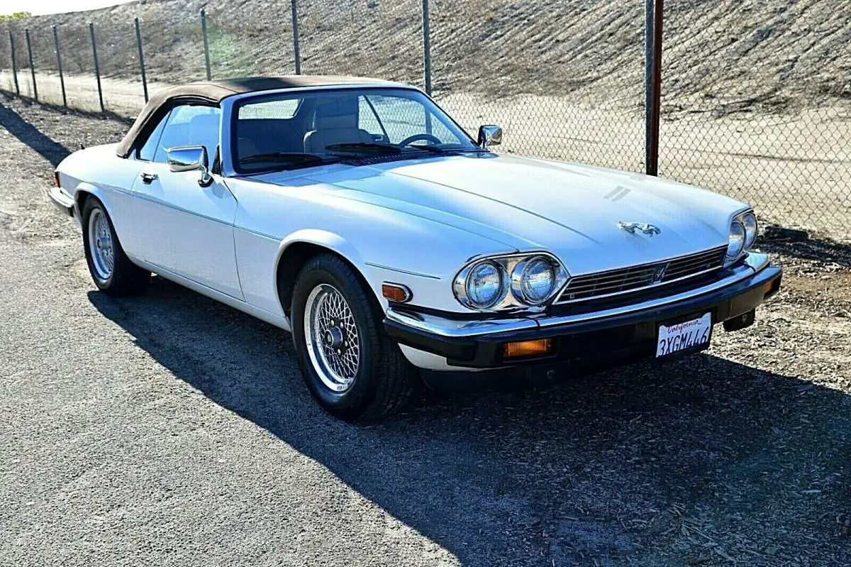 1989 Jaguar XJS CONVERTIBLE-FIX & SAVE-LOADED-CERTIFIED-NO RESERVE