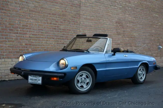 1982 Alfa Romeo Spider Veloce