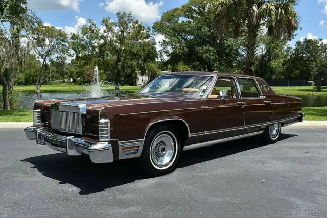 1975 Lincoln Continental 460ci, Auto, A/C, Factory Sunroof