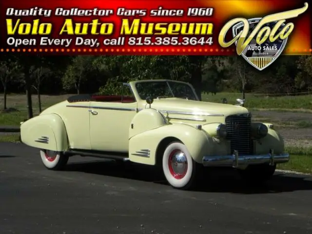 1938 Cadillac Series 90 Convertible Coupe