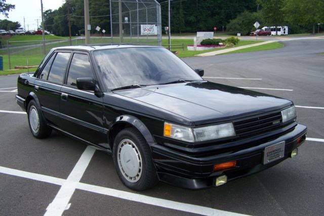 1987 Nissan Maxima 1-OWNER SE A STK SURVIVOR 75 PICS NON WAGON 4DR SC