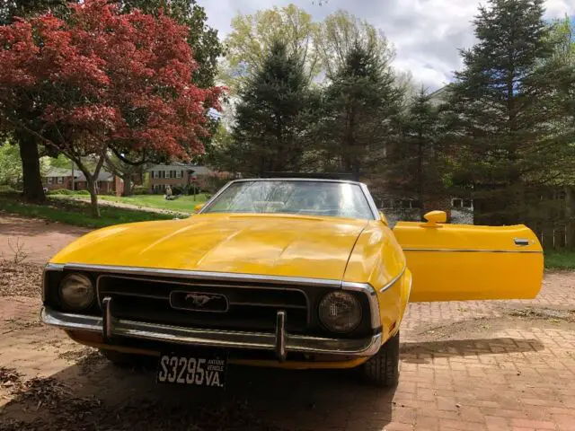 1972 Ford Mustang convertible