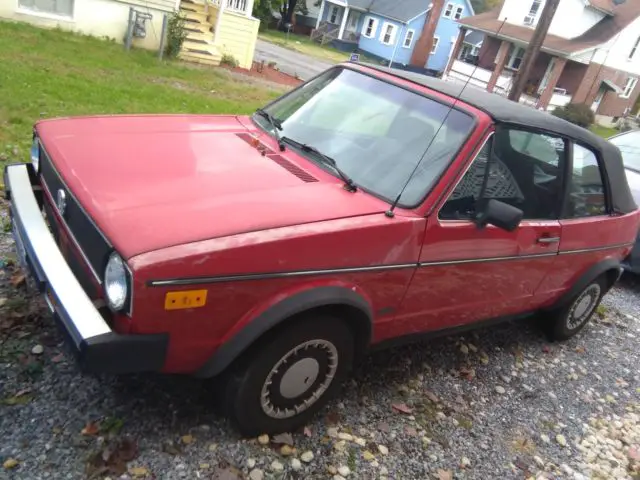 1986 Volkswagen Cabrio