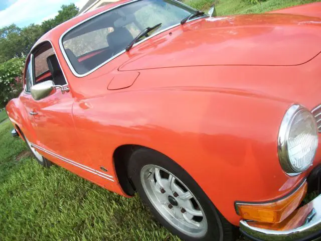 1974 Volkswagen Karmann Ghia chrome