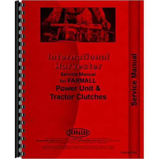 New International Harvester T-6 Tractor Clutch Service Manual