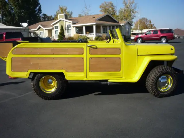 1949 Willys Station Wagon wood