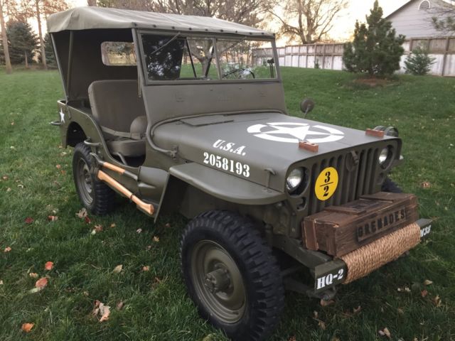 1952 Willys M38 MB Clone