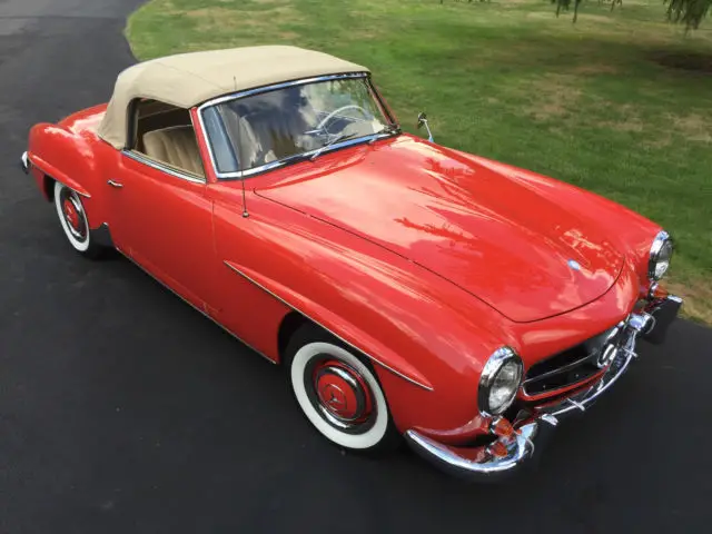 1963 Mercedes-Benz SL-Class 2 door convertible