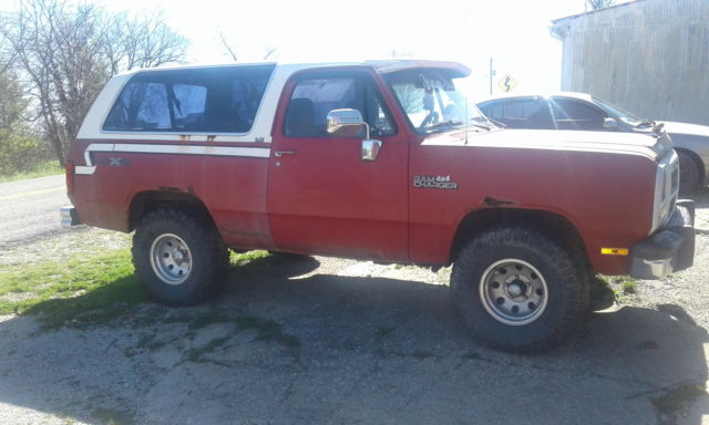 1991 Dodge Ramcharger Stripe