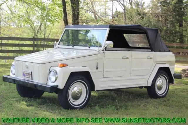 1974 Volkswagen Thing Survivor 1 Owner Convertible Clean Low Miles Clean