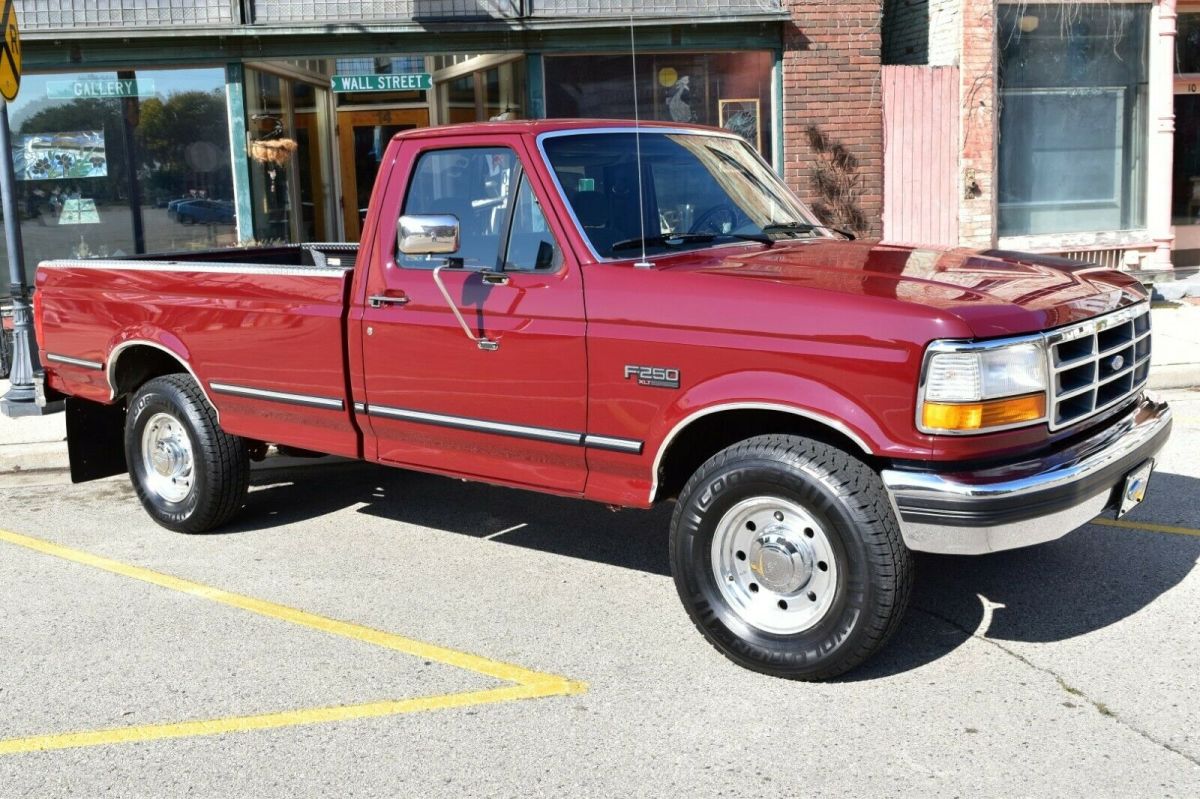 1992 Ford F-250 OBS 2WD 4.10 GEARS 5TH WHEEL HITCH CAMPER TOWING